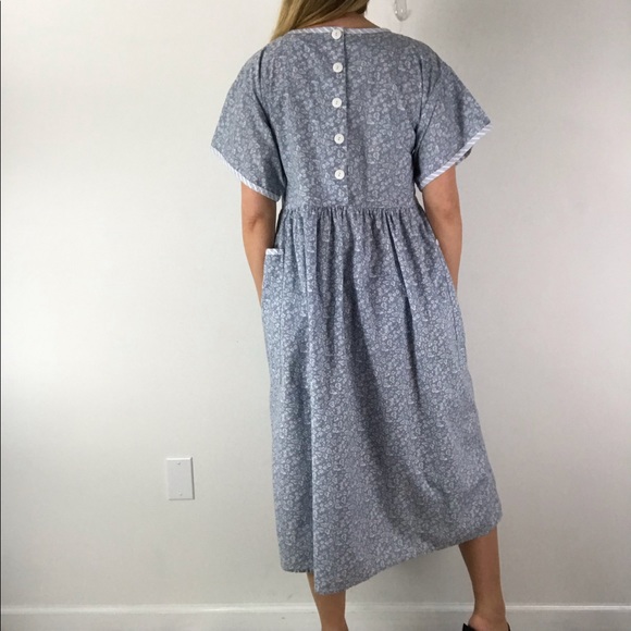 VINTAGE Gunne Sax Jessica McClintock Cottage Dress - Picture 9 of 15